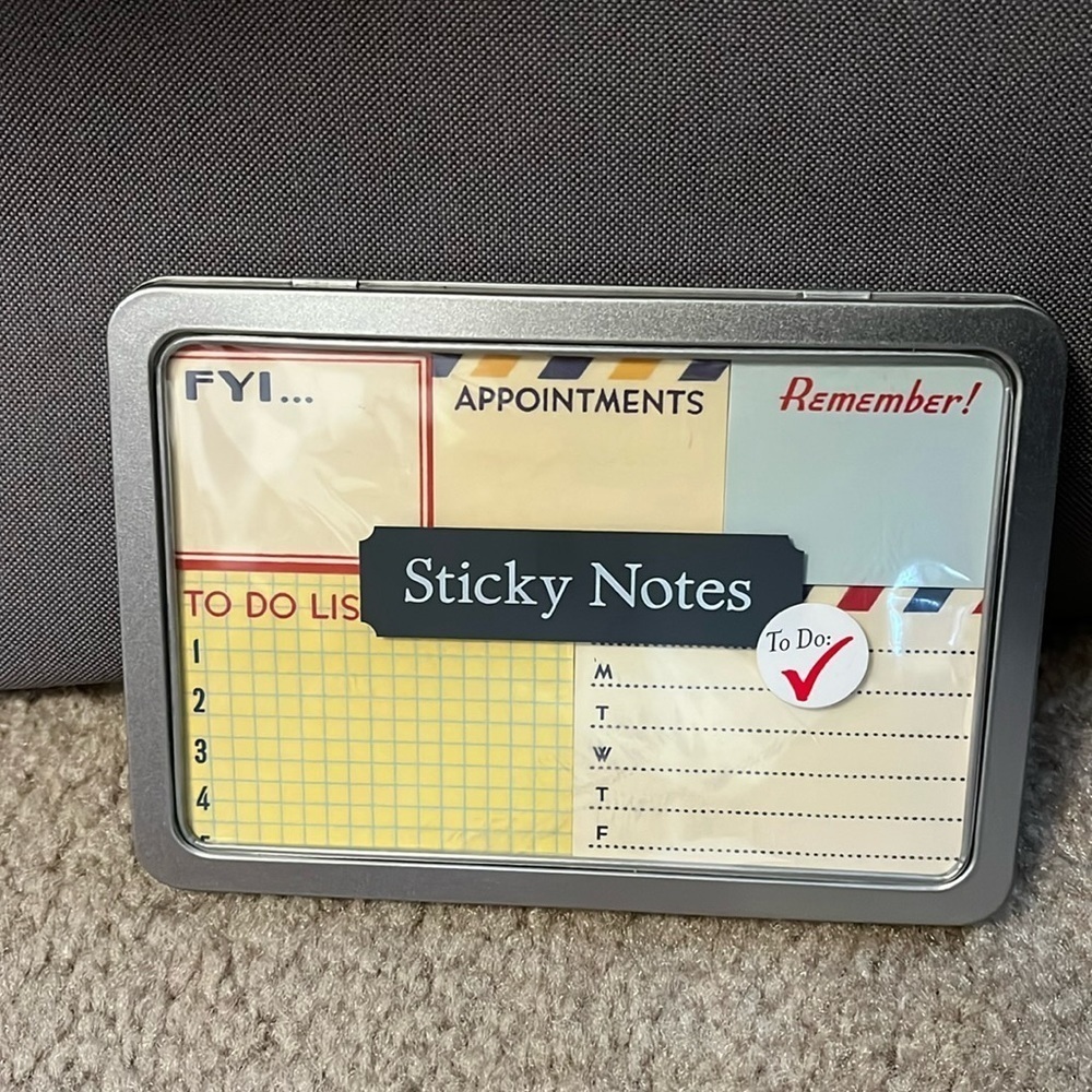 Cavallini and co colorful sticky notes reminder stick on appointments fyi tabs